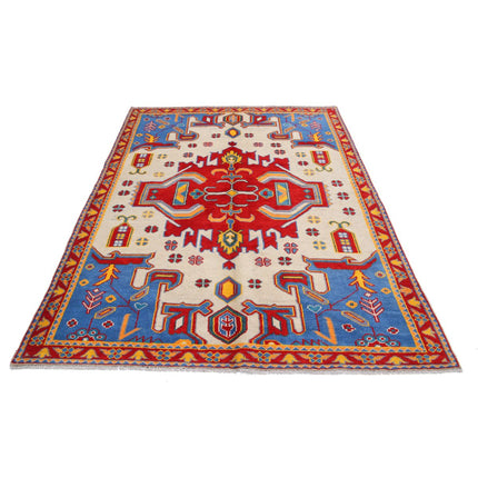 Revival 5' 7" X 7' 8" Wool Hand Knotted Rug