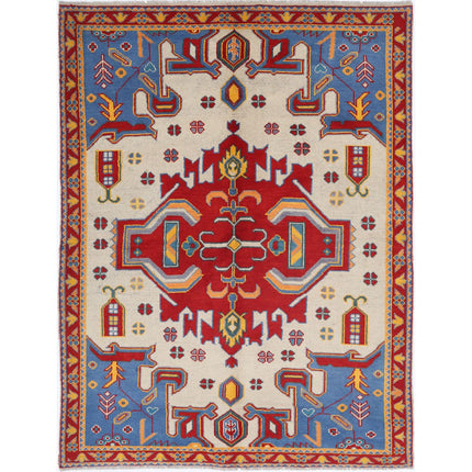 Revival Wool Hand Knotted Rug IVA0015909 - Natalia Rugs