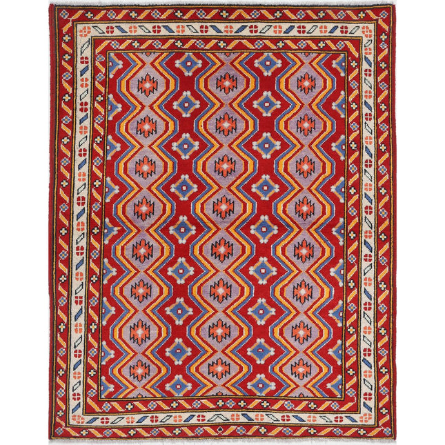 Revival Wool Hand Knotted Rug IVA0015911 - Natalia Rugs