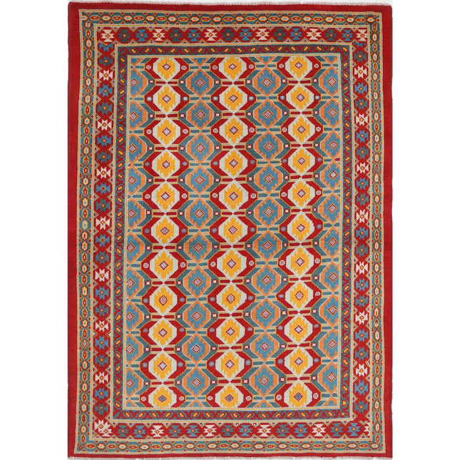 Revival Wool Hand Knotted Rug IVA0015916 - Natalia Rugs