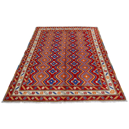 Revival 4' 9" X 6' 5" Wool Hand Knotted Rug