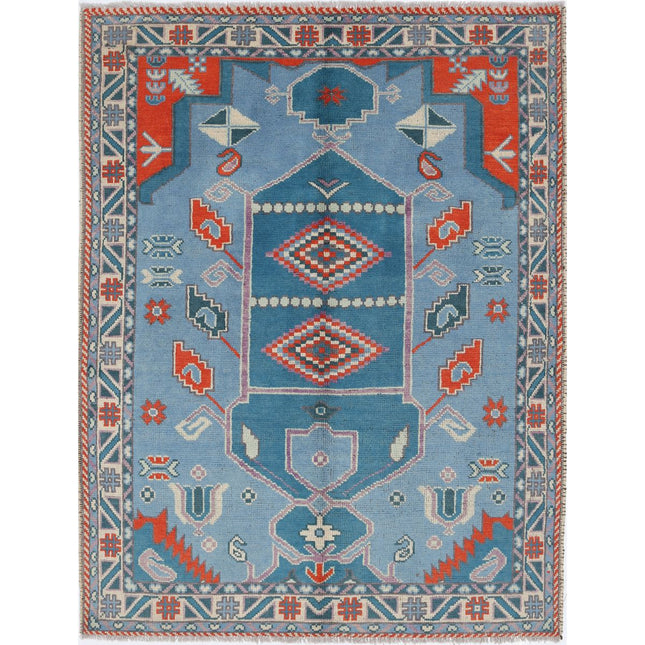 Revival Wool Hand Knotted Rug IVA0015921 - Natalia Rugs