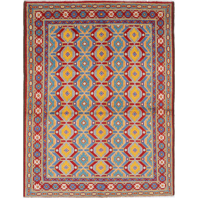 Revival Wool Hand Knotted Rug IVA0015924 - Natalia Rugs