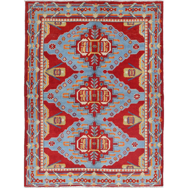 Revival Wool Hand Knotted Rug IVA0015926 - Natalia Rugs