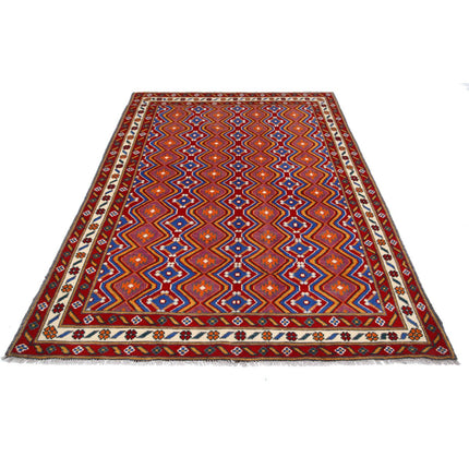 Revival 5' 7" X 7' 9" Wool Hand Knotted Rug