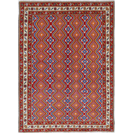 Revival Wool Hand Knotted Rug IVA0015928 - Natalia Rugs