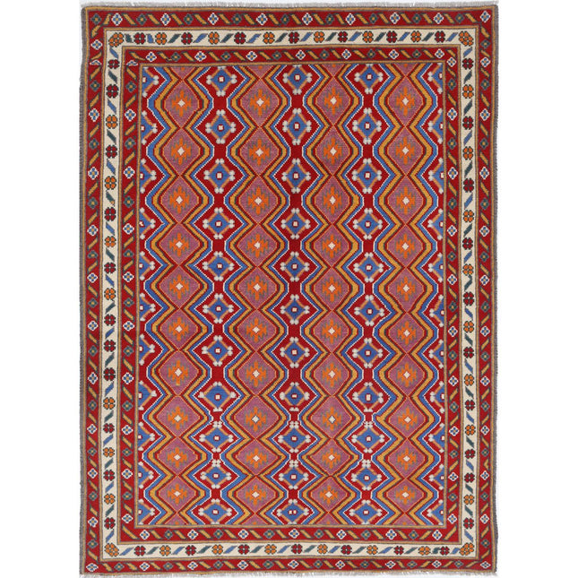 Revival Wool Hand Knotted Rug IVA0015928 - Natalia Rugs