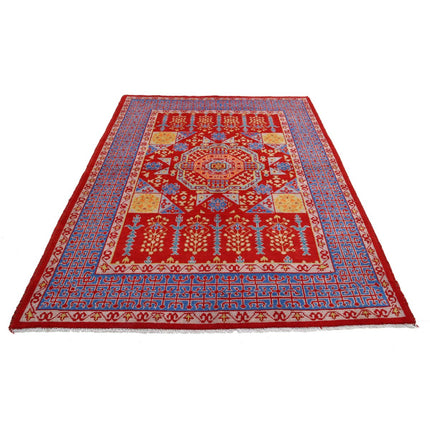 Revival 5' 10" X 8' 1" Wool Hand Knotted Rug