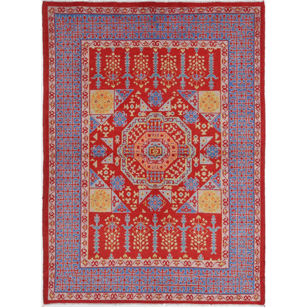 Revival Wool Hand Knotted Rug IVA0015932 - Natalia Rugs