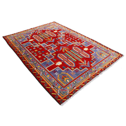 Revival 5' 9" X 8' 1" Wool Hand Knotted Rug