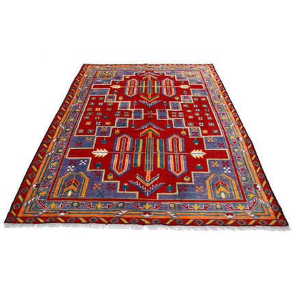 Revival 5' 9" X 8' 1" Wool Hand Knotted Rug