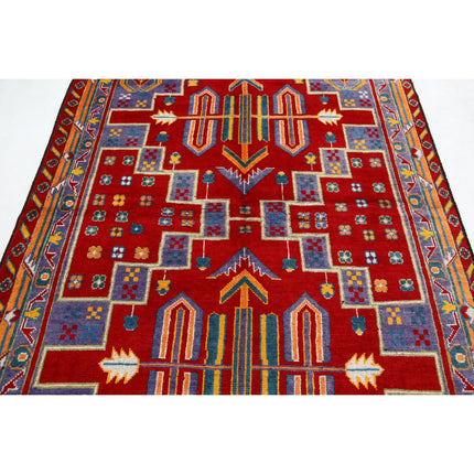 Revival 5' 9" X 8' 1" Wool Hand Knotted Rug