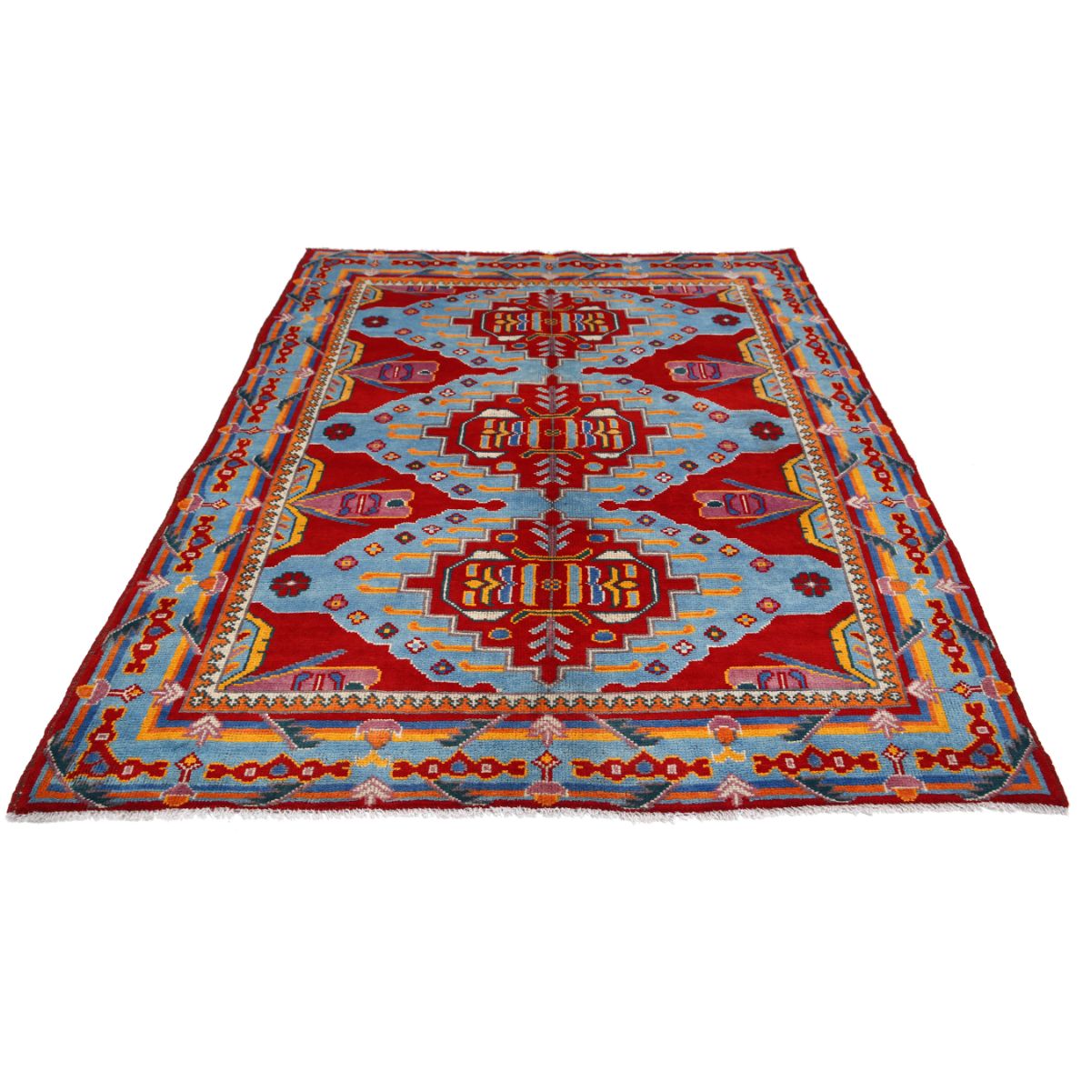 Revival 5' 10" X 7' 8" Wool Hand Knotted Rug