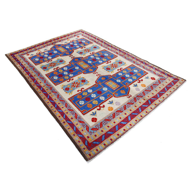 Revival 5' 6" X 7' 10" Wool Hand Knotted Rug