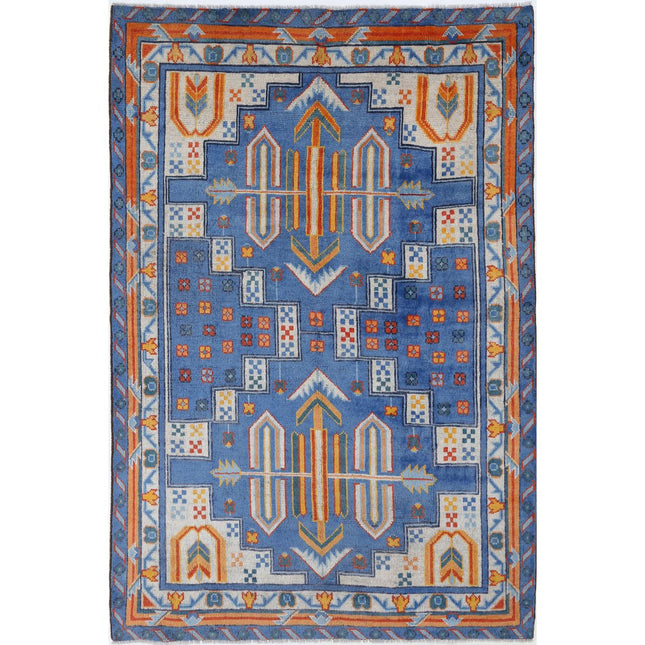 Revival Wool Hand Knotted Rug IVA0016170 - Natalia Rugs