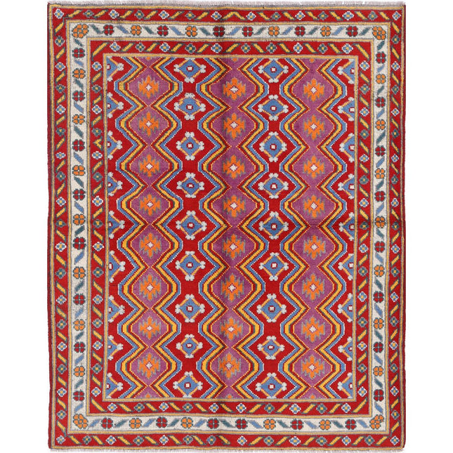 Revival Wool Hand Knotted Rug IVA0016177 - Natalia Rugs