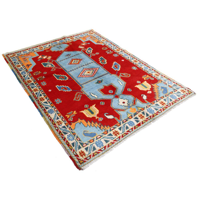 Revival 4' 11" X 6' 5" Wool Hand Knotted Rug