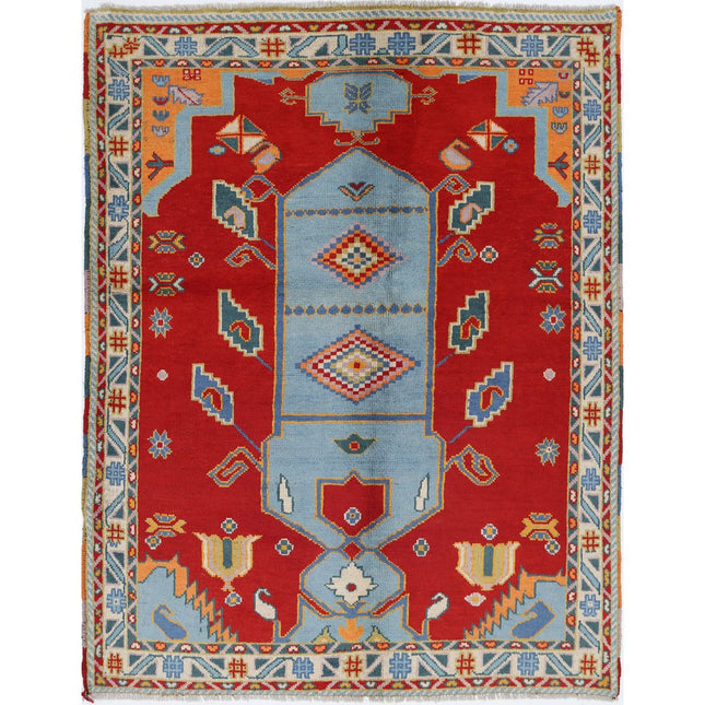 Revival Wool Hand Knotted Rug IVA0016181 - Natalia Rugs