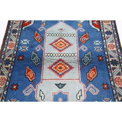 Revival 4' 0" X 5' 7" Wool Hand Knotted Rug