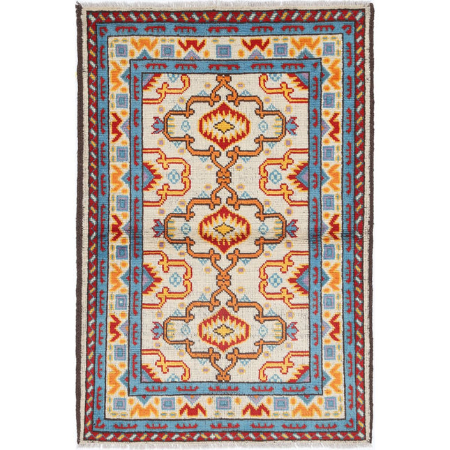 Revival Wool Hand Knotted Rug IVA0016189 - Natalia Rugs