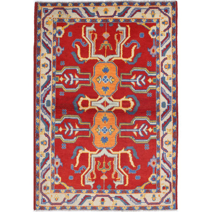 Revival Wool Hand Knotted Rug IVA0016198 - Natalia Rugs