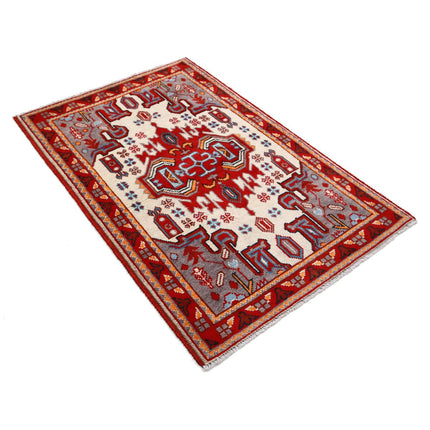 Revival 3' 4" X 5' 0" Wool Hand Knotted Rug