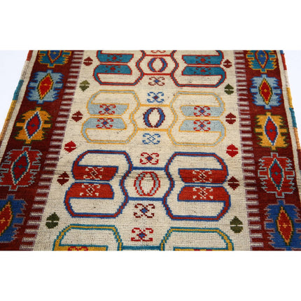 Revival 3' 5" X 4' 11" Wool Hand Knotted Rug