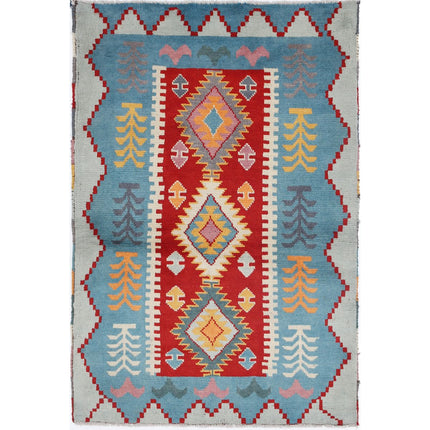 Revival Wool Hand Knotted Rug IVA0016207 - Natalia Rugs