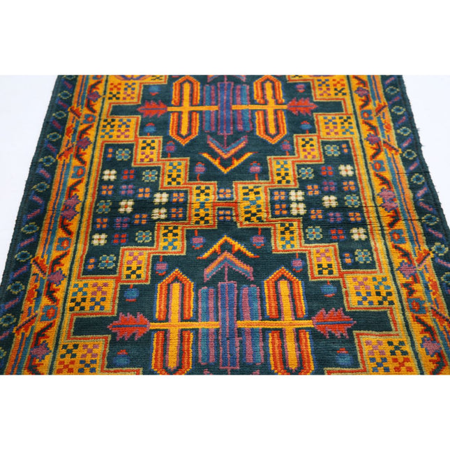Revival 3' 4" X 5' 7" Wool Hand Knotted Rug