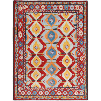 Revival Wool Hand Knotted Rug IVA0016214 - Natalia Rugs