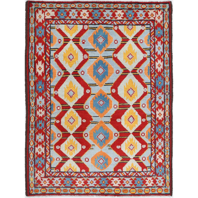 Revival Wool Hand Knotted Rug IVA0016214 - Natalia Rugs