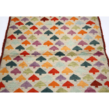 Revival 2' 9" X 4' 0" Wool Hand Knotted Rug