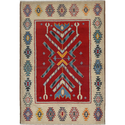 Revival Wool Hand Knotted Rug IVA0016228 - Natalia Rugs