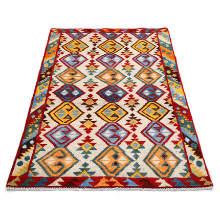 Revival 3' 4" X 5' 0" Wool Hand Knotted Rug