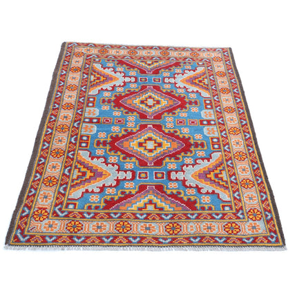 Revival 3' 1" X 4' 9" Wool Hand Knotted Rug