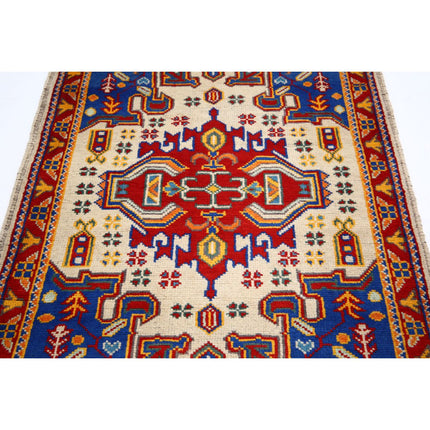 Revival 3' 5" X 4' 9" Wool Hand Knotted Rug