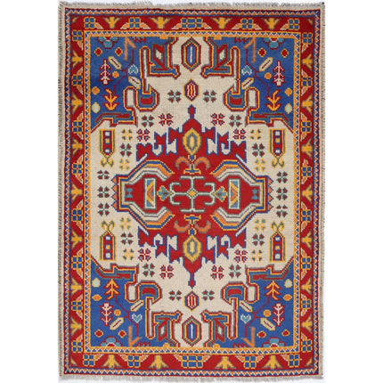 Revival Wool Hand Knotted Rug IVA0016239 - Natalia Rugs