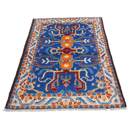 Revival 3' 5" X 4' 10" Wool Hand Knotted Rug