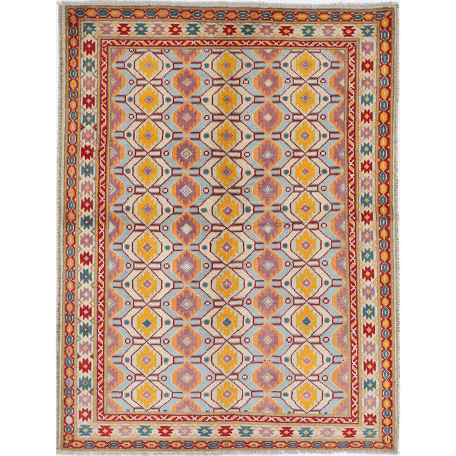 Revival Wool Hand Knotted Rug IVA0016241 - Natalia Rugs