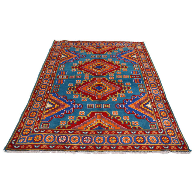 Revival 5' 0" X 6' 6" Wool Hand Knotted Rug