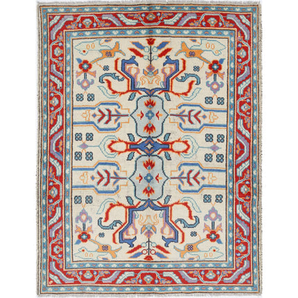 Revival Wool Hand Knotted Rug IVA0016246 - Natalia Rugs