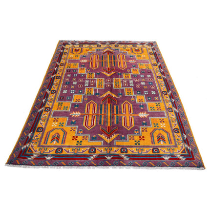 Revival 4' 10" X 6' 9" Wool Hand Knotted Rug