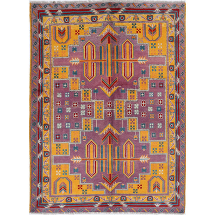 Revival Wool Hand Knotted Rug IVA0016252 - Natalia Rugs