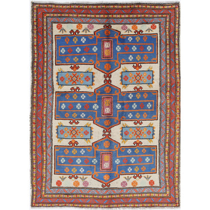 Revival Wool Hand Knotted Rug IVA0016257 - Natalia Rugs