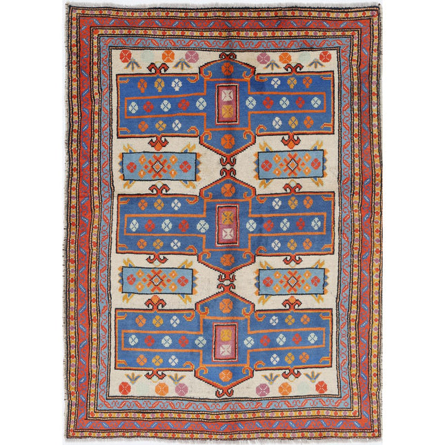 Revival Wool Hand Knotted Rug IVA0016257 - Natalia Rugs