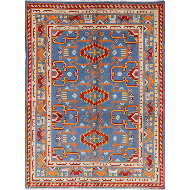 Revival Wool Hand Knotted Rug IVA0016258 - Natalia Rugs