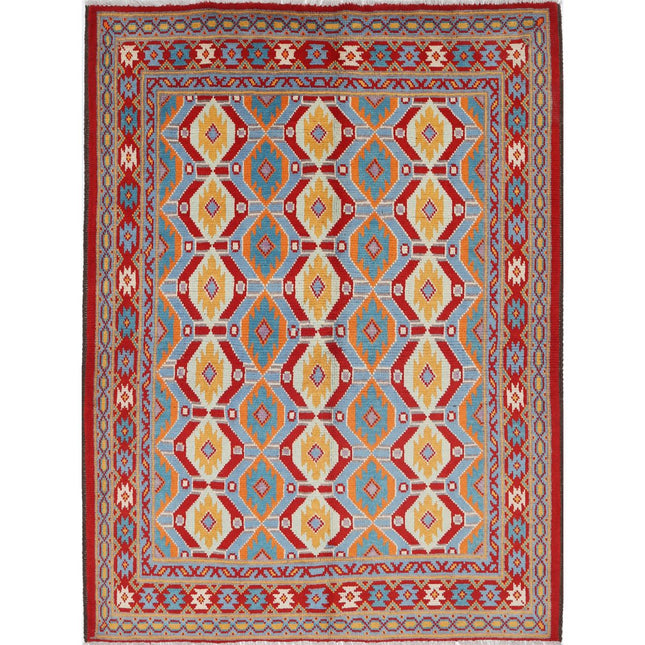 Revival Wool Hand Knotted Rug IVA0016259 - Natalia Rugs