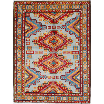 Revival Wool Hand Knotted Rug IVA0016262 - Natalia Rugs