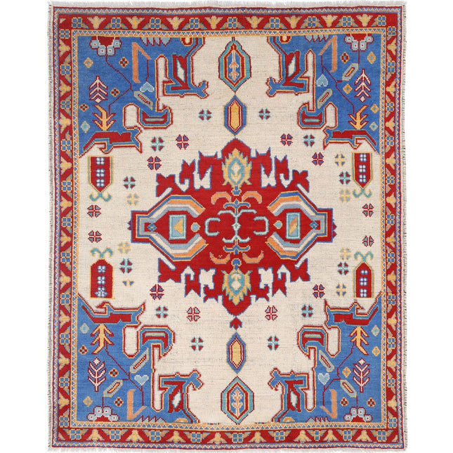 Revival Wool Hand Knotted Rug IVA0016264 - Natalia Rugs