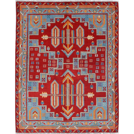 Revival Wool Hand Knotted Rug IVA0016267 - Natalia Rugs